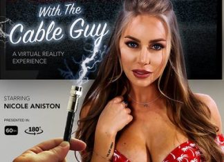 Nicole Aniston in Hooking up with the cable guy VR Porn