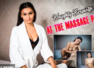 At The Massage Parlor – Naughty Brunette