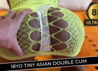 18yo Tiny Asian Double Cum